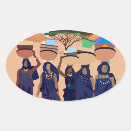 Pegatina Ovalada Dónde están los bebés