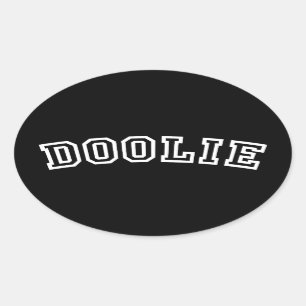 PEGATINA OVALADA DOOLIE