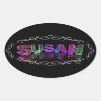El nombre Susan - Nombre en las luces (fotografía)