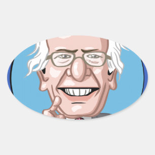 Pegatina Ovalada Elecciones presidenciales de 2016