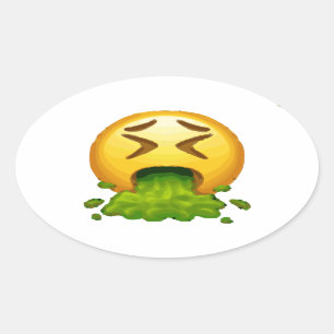 Pegatina Ovalada emoji