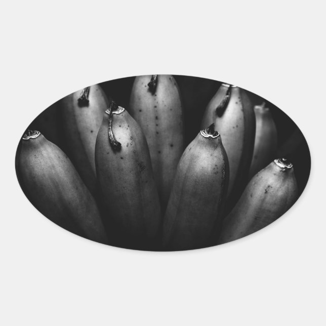 Pegatina Ovalada entretenido grupo (Anverso)