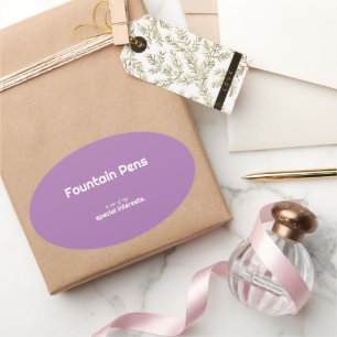 Pegatina Ovalada ... es uno de mis intereses especiales