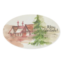 Esbozo de acuarela original