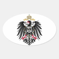Escudo de armas Alemán imperio de 1889 águilas de
