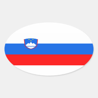 Pegatina Ovalada Eslovenia