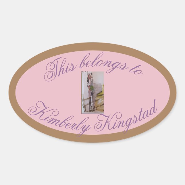 Pegatina Ovalada este pertenece a (Anverso)