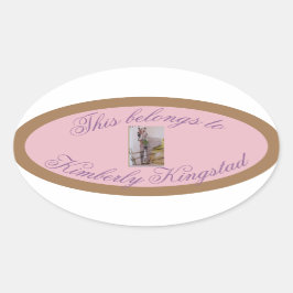 Pegatina Ovalada este pertenece a