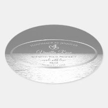 Etiquetas de empaque de productos de ocaso del océ