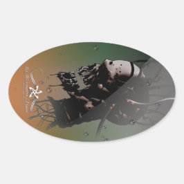 PEGATINA OVALADA EXPERIMENTO