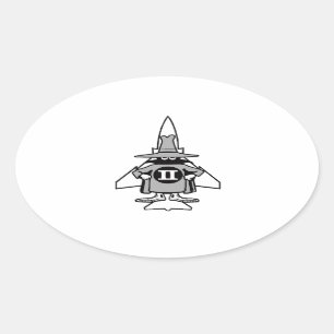 Pegatina Ovalada F-4 Phantom Spook