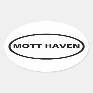 Pegatina Ovalada FOUR Mott Haven