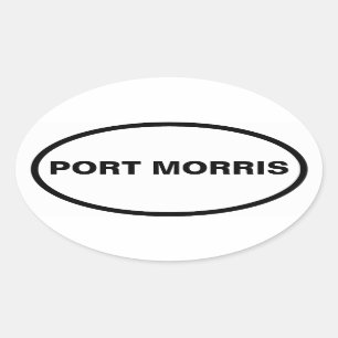 Pegatina Ovalada FOUR Port Morris