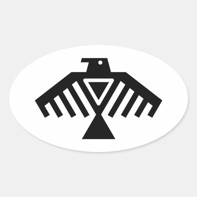 Pegatina Ovalada garrafal (Anverso)