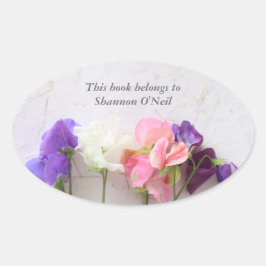 Pegatina Ovalada Granos dulces frescos