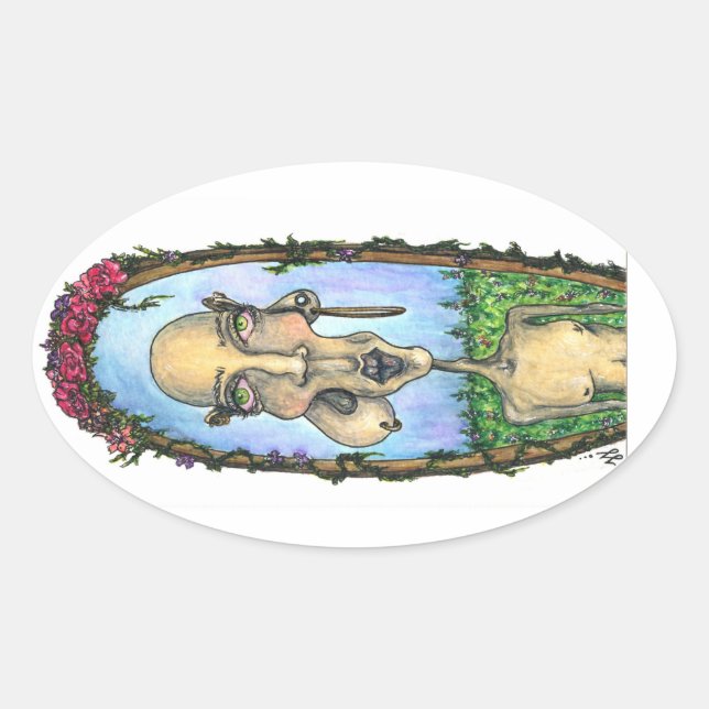 Pegatina Ovalada hg (Anverso)