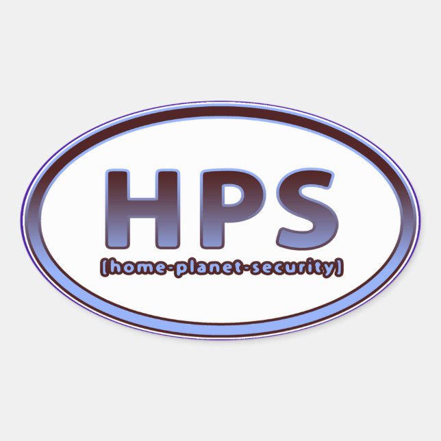 PEGATINA OVALADA HPS (Anverso)