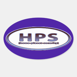 PEGATINA OVALADA HPS
