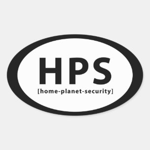 PEGATINA OVALADA HPS