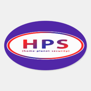 PEGATINA OVALADA HPS