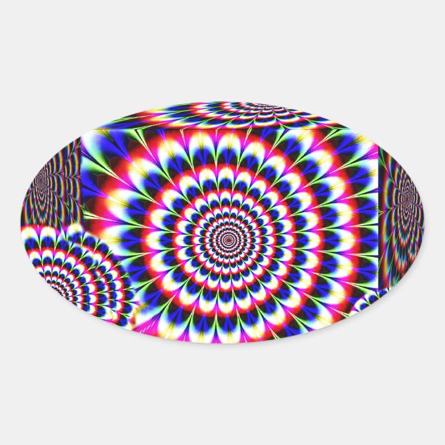 Pegatina Ovalada I Can_ (Anverso)