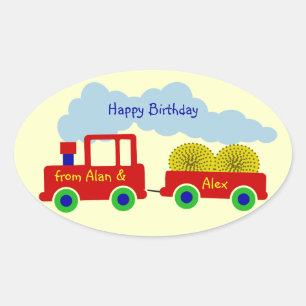 Pegatina Ovalada indefinido