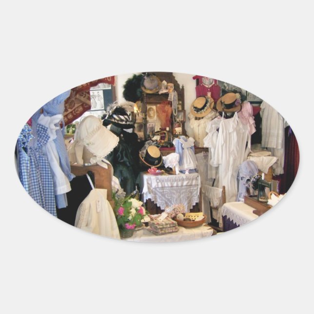 PEGATINA OVALADA INGLATERRA VICTORIANA (Anverso)