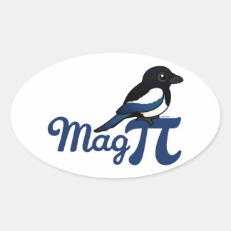 Pegatina Ovalada IP Mag