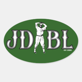 Pegatina Ovalada JDBL Sticker