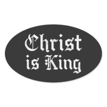 Jesucristo es Rey Arte Grunge Gothic Blackletter