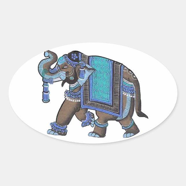 PEGATINA OVALADA LA FORMA EN QUE SE MOSTRÓ (Anverso)