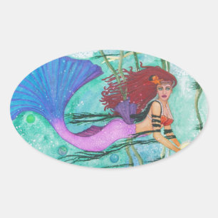 Pegatina Ovalada La Zona Marítima