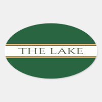 LAKE Retro Camp Green White Carreras Stripes