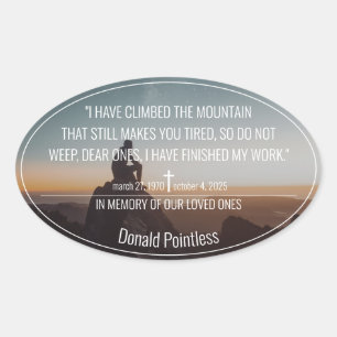 Pegatina Ovalada Lifeworks