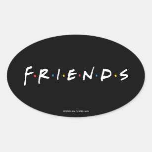 Pegatina Ovalada Logotipo de FRIENDS™