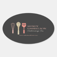 Logotipo de la panadería Spoon Whisk Spatula