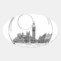 Londres en una bola de vidrio.