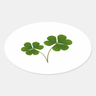 Pegatina Ovalada Lucky