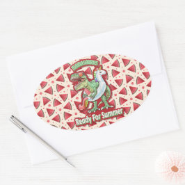 Pegatina Ovalada Mamá Reina Floral