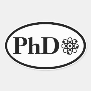 Pegatina Ovalada Maratón del cerebro - Estilo III (Personalizable)