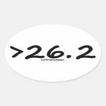 Más de 26,2 Ultrarunner (4)pegatinas