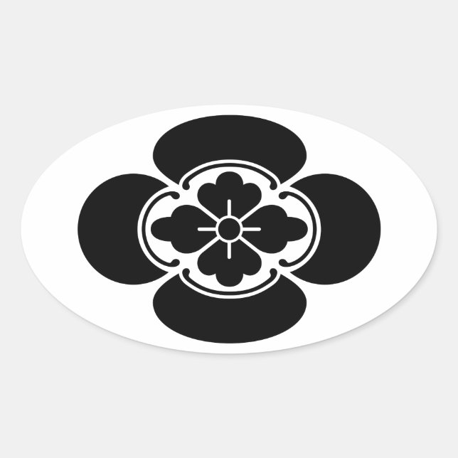 Pegatina Ovalada Mokko (Anverso)