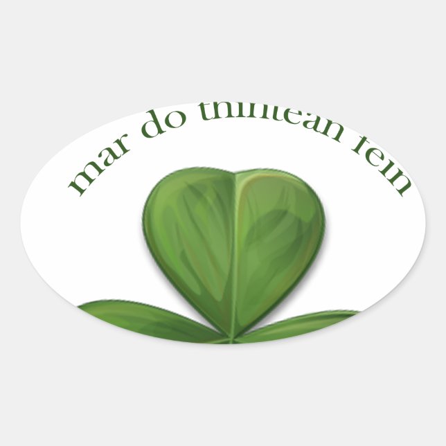 Pegatina Ovalada No hay lugar como casa (Anverso)