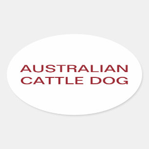 Pegatina Ovalada Nombre de ACD