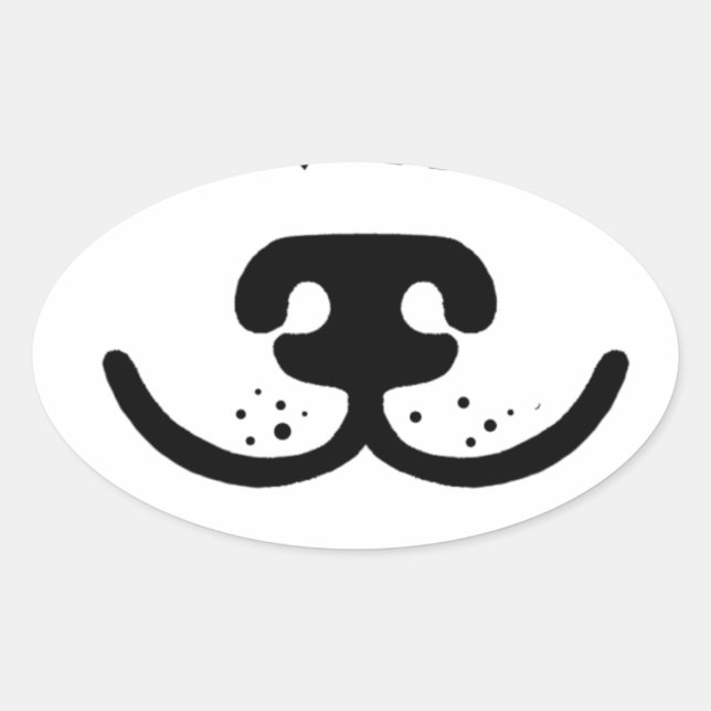 Pegatina Ovalada Nosewerk (Anverso)