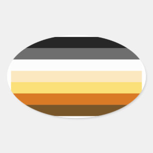 Pegatina Ovalada Orgullo