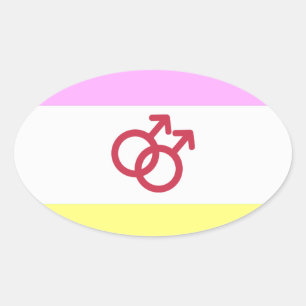 PEGATINA OVALADA ORGULLO TWINK