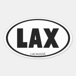 Pegatina Ovalada Óvalo