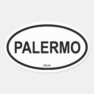 PEGATINA OVALADA PALERMO