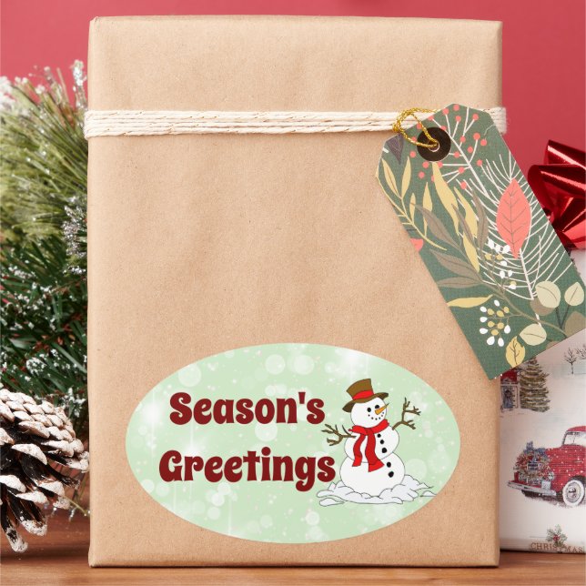 Pegatina Ovalada Pegatinas (Vacaciones)